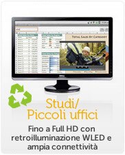 Dell Monitor per studi/piccoli uffici
